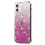 Tagakaaned Guess  Guess GUHCP12SPCU4GGPI iPhone 12 mini 5.4" pink/pink hardcase 4G Gradient