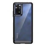 Tagakaaned Hurtel  Outer Space Case for Xiaomi Poco X5 5G / Redmi Note 12 5G cover with flexible frame black