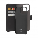 Tagakaaned Puro Puro Wallet Detachable MagSafe 2in1 PU Leather Case with Flap and Wallet for iPhone 15 Pro - Black