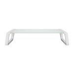 Teleri kinnitus Trust MONITOR ACC STAND MONTA/GLASS WHT 25351