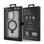 Tagakaaned BMW  BMW Ring Stand M Collection MagSafe Case for iPhone 15 Pro - Black