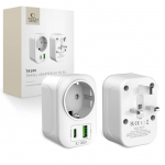 Adaptrid Tech-Protect  Tech-Protect TA100 UK Adapter - White