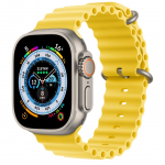 Nutikell Apple Watch Ultra GPS + Cellular, 49mm Titanium Case with Yellow Ocean Band