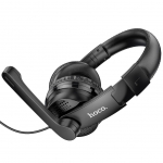 K&otilde;rvaklapid Hoco  Wire headphones Jack 3,5 mm Hoco W103 black