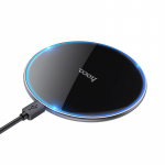 Universaal spordi&uuml;mbris Hoco - Wireless charger Hoco 2A 15W with light CW6 PRO black