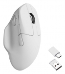 Arvutihiir Keychron KEYCHRON M7 (1000Hz) White Wireless Mouse