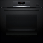 Integreeritav mikrolaineahi Bosch BOSCH Oven HRG532BB3, Width 60 cm, Energy class A+, HydroClean, Black