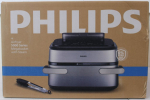 Lauagrillid Philips SALE OUT. NA565/02 Airfryer with steam function, flexible Megabasket, 10 L, Silver/Black | DAMAGED PACKAGING | 24 month(s)