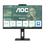 Monitorid AOC  AOC 60.5cm (23.8") 24P3CW 16:09 HDMI+DP+USB-C IPS WebCam retail