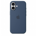 Tagakaaned Apple - iPhone&nbsp;16 Silicone Case with MagSafe Denim Blue