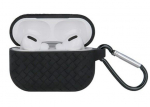 Korpus k&otilde;rvaklappidele iLike Apple Airpods 3 Braid case Black