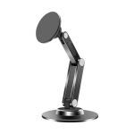 Universaalne telefonihoidja (Popsocket) iLike STM3 Metal Smartphone Magnetic Fix Holder Stand with Adjustable Perfect Angle & 360 Rotation Black Black