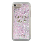 Tagakaaned Guess  Guess GUHCP7GLUQPU iPhone 6/7/8 /SE 2020 / SE 2022 purple/purple hard case Liquid Glitter Party