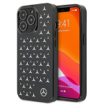 Tagakaaned Mercedes-Benz  Mercedes Silver Stars Pattern Case for iPhone 13 Pro / iPhone 13 - Black