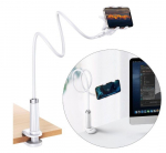 Dokkimisjaamad Ugreen  Universal holder stand phone holder tablet (up to 12cm wide) tripod lazy holder with flexible arm white White