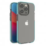Tagakaaned Hurtel  Spring Case case for iPhone 14 Pro silicone case with a frame light blue