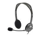 K&otilde;rvaklapid Logitech  HEADSET STEREO H111/GREY 981-000593