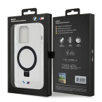 Tagakaaned BMW  BMW Ring Stand M Collection MagSafe Case for iPhone 15 Pro - Clear