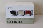 R&ouml;ster ETA SALE OUT. 916690040 STORIO Toaster, Power 930 W, 2 slots, Stainless steel, Beige | Storio Toaster | 916690040 | Power 930 W | Housing material Stainless steel | Beige | DAMAGED PACKAGING