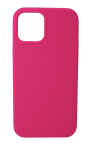 Tagakaaned Evelatus Apple iPhone 12 mini Premium Soft Touch Silicone Case Rosy Red