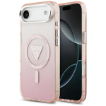 Tagakaaned Guess  Guess IML Gradient Triangle Logo MagSafe iPhone Air Case - Pink