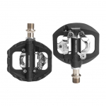 Jalgratta varuosa Rockbros  Rockbros M108 Nylon Half-Lock Double-Sided Bicycle Pedals - Black