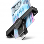 M&auml;lukaardid Axagon CARD READER POCKET SMARTCARD/USB-C CRE-SMPC