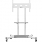 Telerite tarvikud ONKRON TV SET ACC MOBILE STAND/32-65"/WHITE TS1351-W