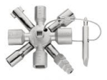 Kodu ja remondi jaoks Knipex  KNIPEX TwinKey universal key (4003773074670)