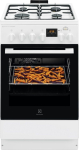 Televiisorid Electrolux  Electrolux 600 Series SteamBake  58 L  balta - Elektriska plits ar gazes virsmu