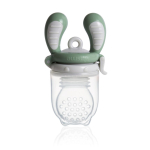 M&auml;nguasjad iLike  Jaunums! Akcija! Kidsme Food Feeder bērna ēdinā&scaron;anas ierīce cietiem produktiem (liels)  Grey  no 6 mēn. 160337GR