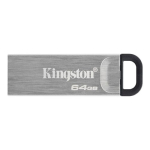 Andmekandjad Kingston  Kingston USB Flash Drive DataTraveler Kyson 64 GB  USB 3.2 Gen 1  Black/Grey