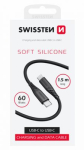 Kaabel swissten  Swissten Soft Silicone Kabelis USB-C / USB-C / 1.5m / 60w