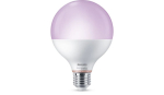LED pirn Philips Smart WFB 75W G95 822-65 RGB 1PF/6 | E27 | 11 W | Warm to cool white light | Bluetooth, Wi-Fi