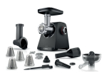 Lihaveski Bosch MFWS450B MultiPower Meat mincer, 1900 W, Black/Stainless Steel