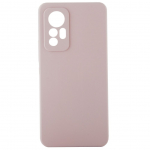 Tagakaaned Evelatus Xiaomi 12 Lite Premium Soft Touch Silicone Case SandPink