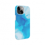Tagakaaned Evelatus Apple iPhone 15 Premium Silicone case Customized Print Blue