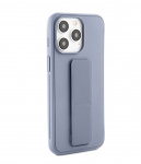 Tagakaaned iLike Apple iPhone 14 Pro Silicone Case with stand Purple