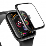 Kaitseklaasid Baseus Apple Baseus 0.23mm curved-screen tempered glass 38mm for Apple Watch Black (SGAPWA4-C01)