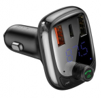 FM modulaator Baseus Universal Bluetooth transmitter / car charger Baseus S-13 (Overseas Edition) Black