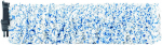 Tolmuimeja tarvik Bissell  Hydrowave hard surface brush roll White/Blue