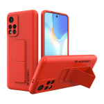 Tagakaaned Wozinsky  Wozinsky Kickstand Case Silicone Stand Cover for Xiaomi Redmi Note 11S / Note 11 red