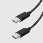 Kaabel SBS  SBS TECABLETISSUETCK USB-C - USB-C 1.5m 60W braided cable - black