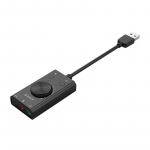 Muu arvutitarvik Orico  Orico SC2 External Multifunction Sound Card with USB-A - Black