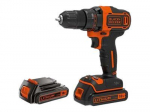 Muud v&auml;ikesed kodumasinad Black & Decker  Black&Decker 18v2G DD w 400mA ch in kitbox 2 batts BDCDD186KB-QW |