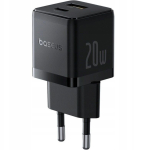 Adaptrid Baseus Baseus Palm USB and USB-C Charger 20W EU black