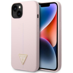 Tagakaaned Guess  Guess GUHCP14MSLTGU iPhone 14 Plus 6.7 "purple / purple hardcase Silicone Triangle