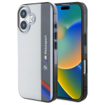 Muu telefoni lisavarustus BMW  BMW Motosport IML Vertical Stripe iPhone 16 Case - Gray