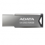 M&auml;lupulk ADATA  FlashDrive UV250 16GB  Metal Black USB 2.0 Flash Drive, Retail