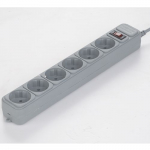 Kaitsel&uuml;liti Gembird SPG6-B-6C Sockets quantity 6, Surge protector